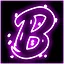 B icon