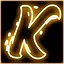K icon