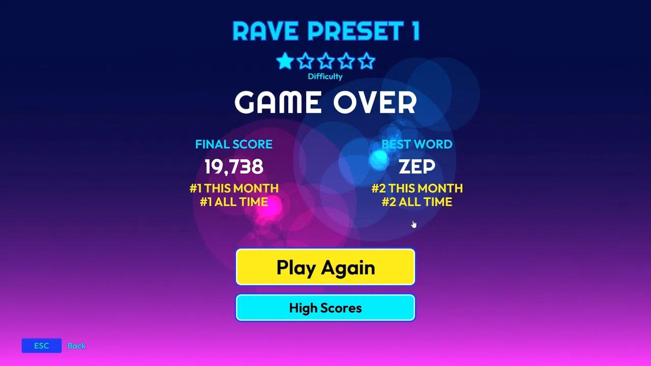 Word Rave Screenshot 3