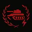 Armored fighter icon