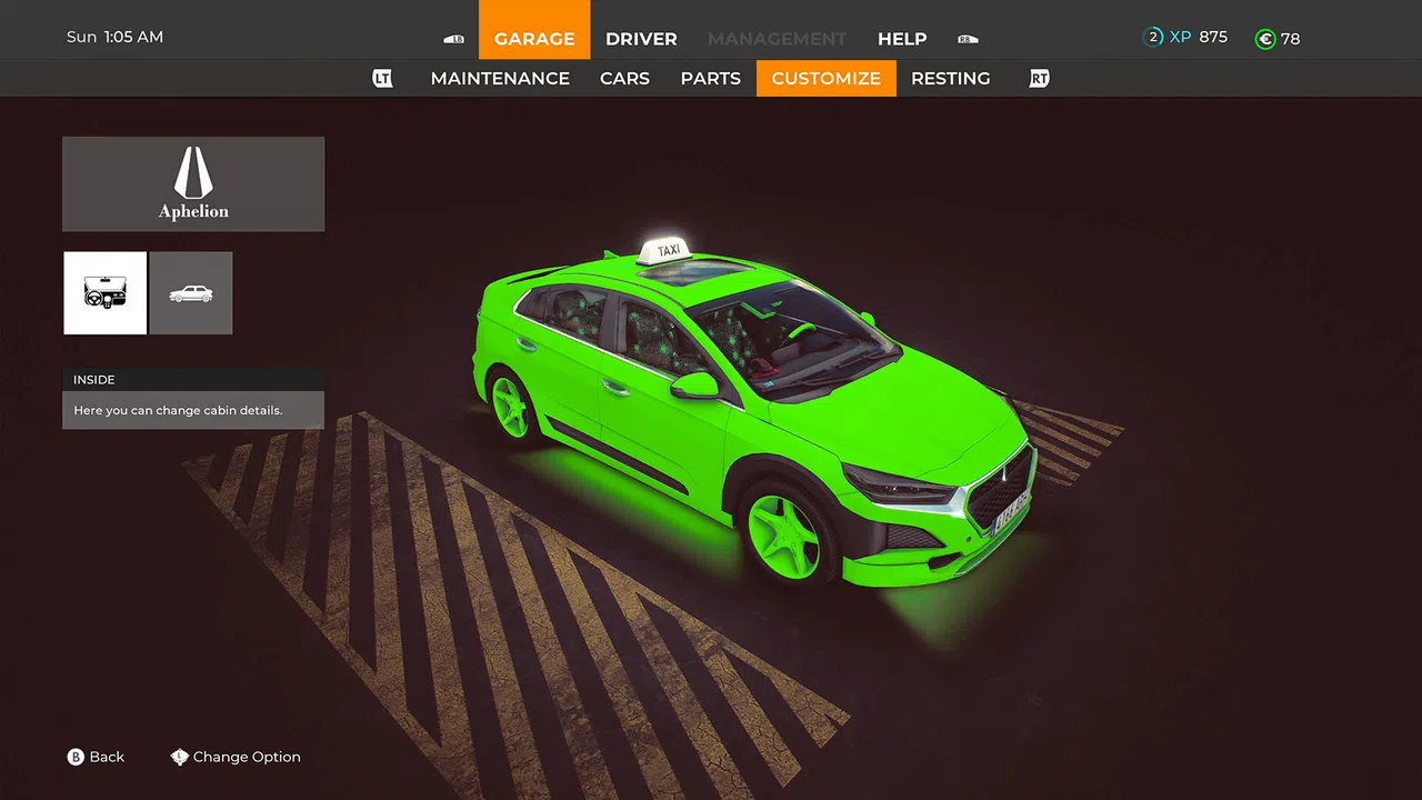 Taxi Life: A City Driving Simulator - Halloween Cosmetic Pack Screenshot 2