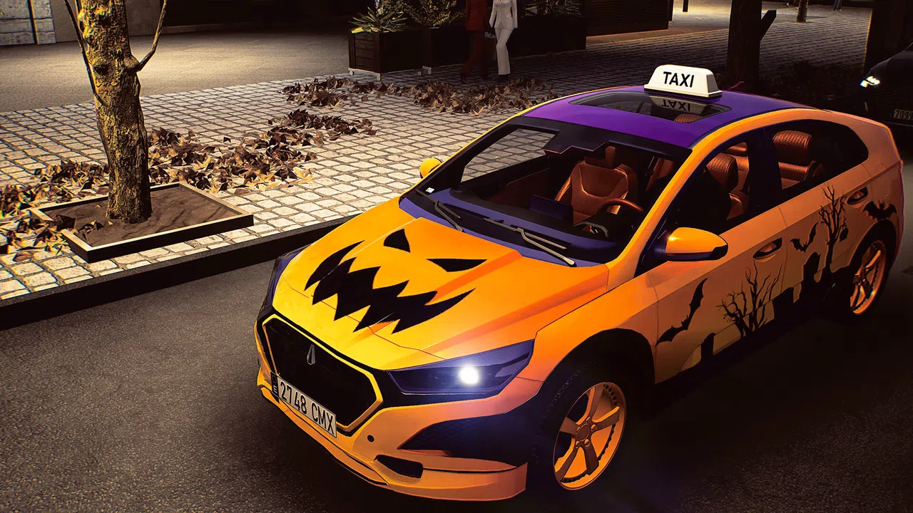 Taxi Life: A City Driving Simulator - Halloween Cosmetic Pack Screenshot 1