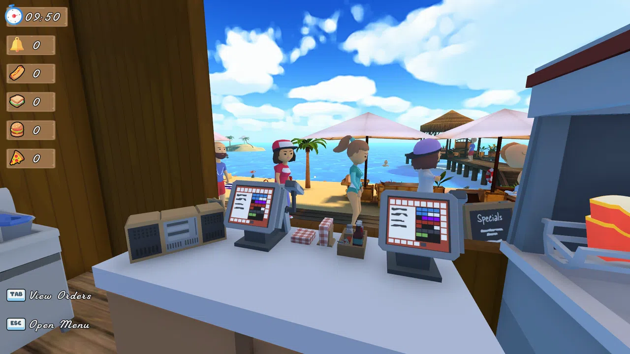 Seaside Cafe Rush Hour Screenshot 12