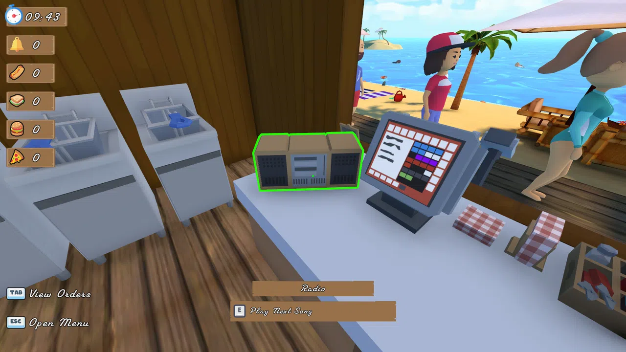 Seaside Cafe Rush Hour Screenshot 11
