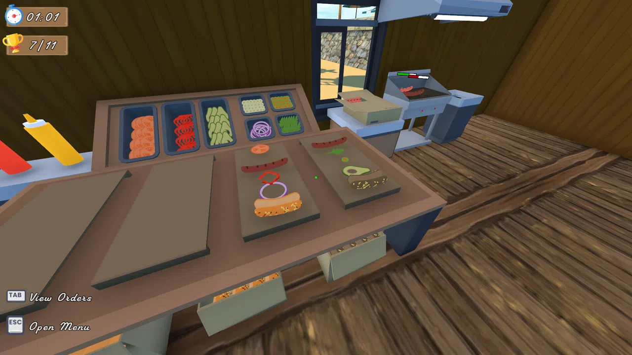 Seaside Cafe Rush Hour Demo Screenshot 3