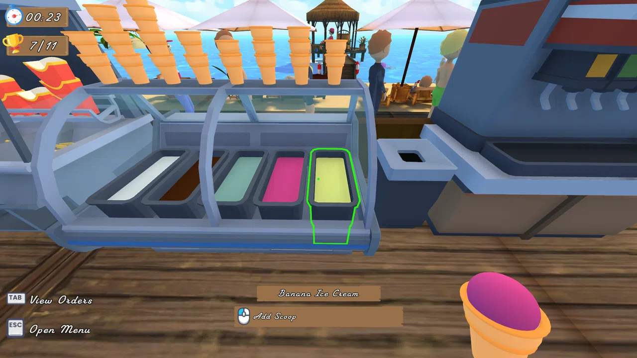 Seaside Cafe Rush Hour Demo Screenshot 6
