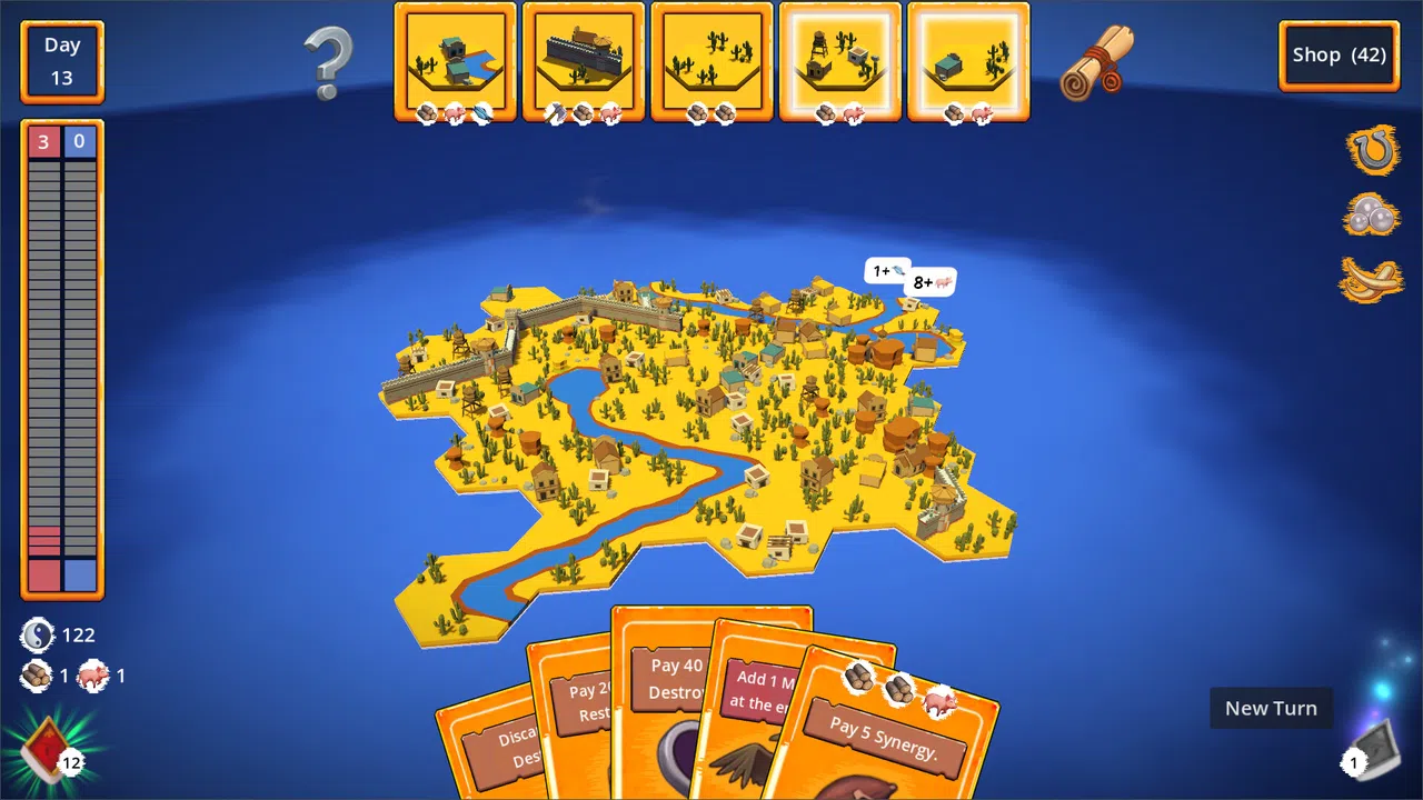 Kingdom of Cards and Tiles Screenshot 2