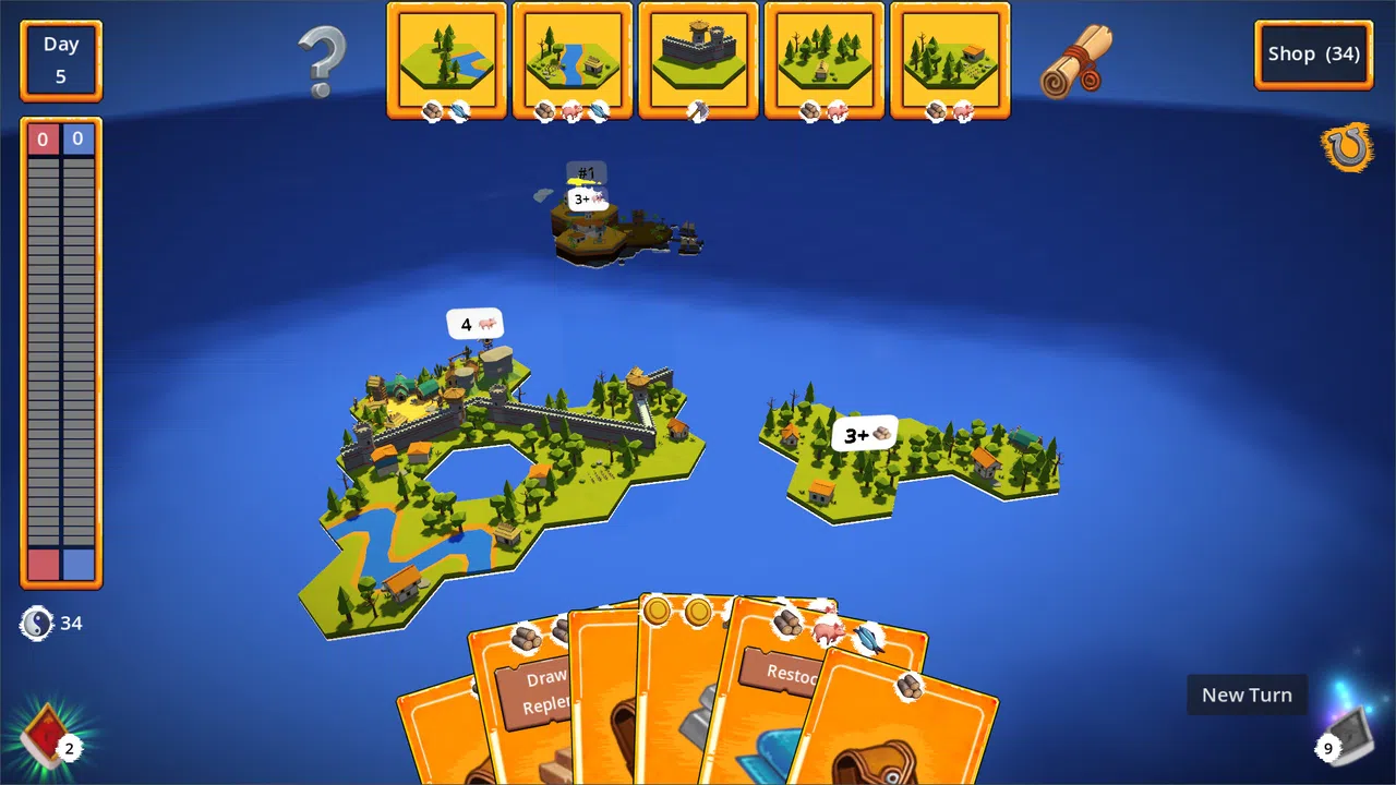 Kingdom of Cards and Tiles Screenshot 0