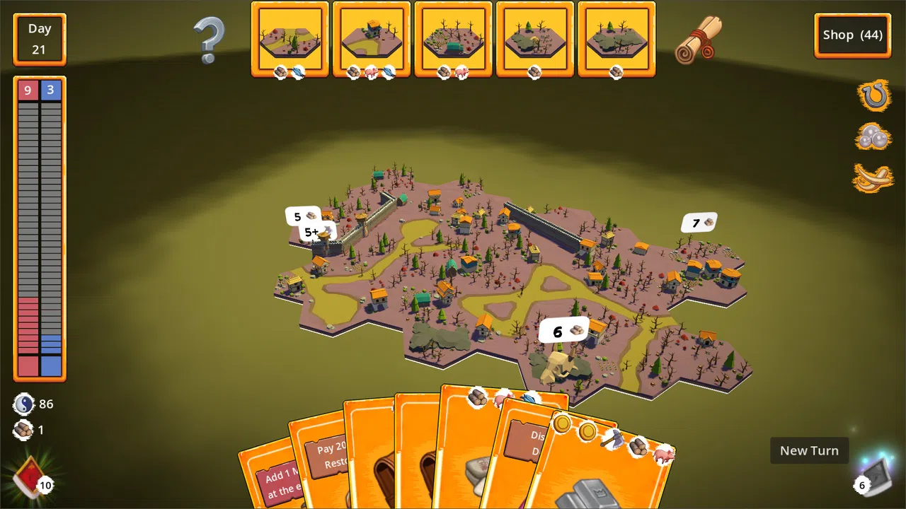 Kingdom of Cards and Tiles Screenshot 3