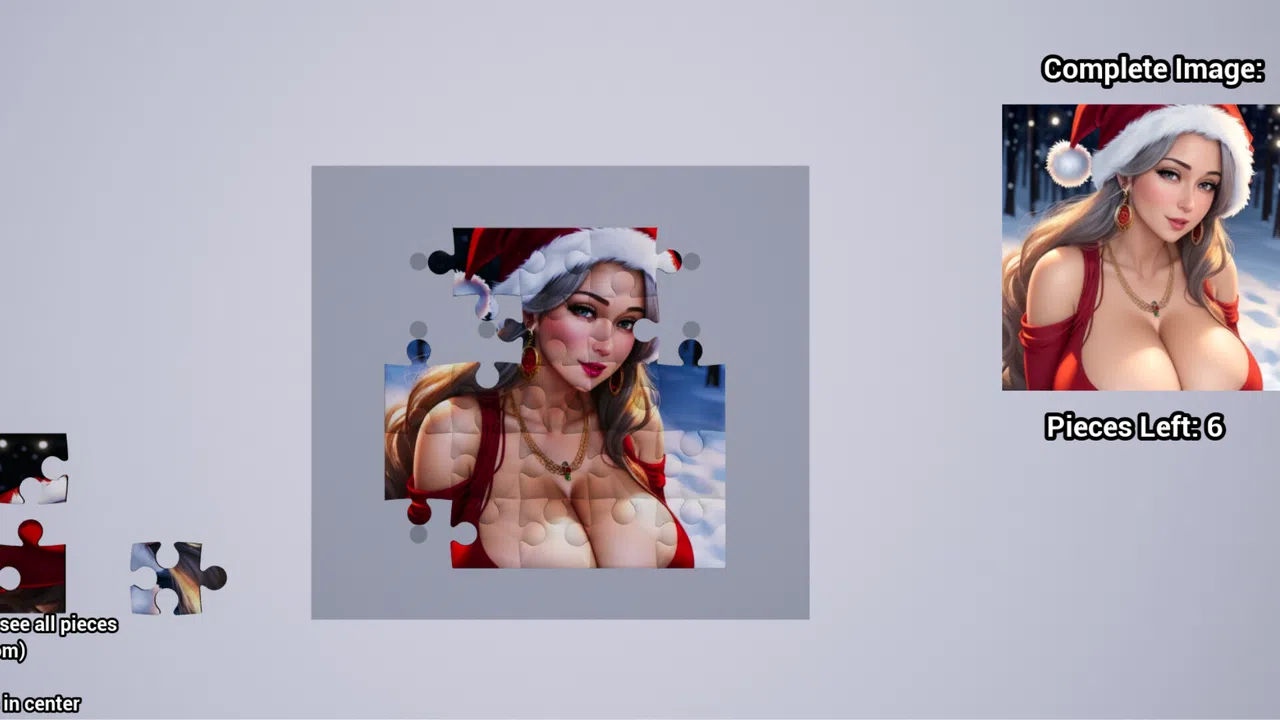 Mommy's Milk and Cookies - Christmas Sex Puzzles Screenshot 4
