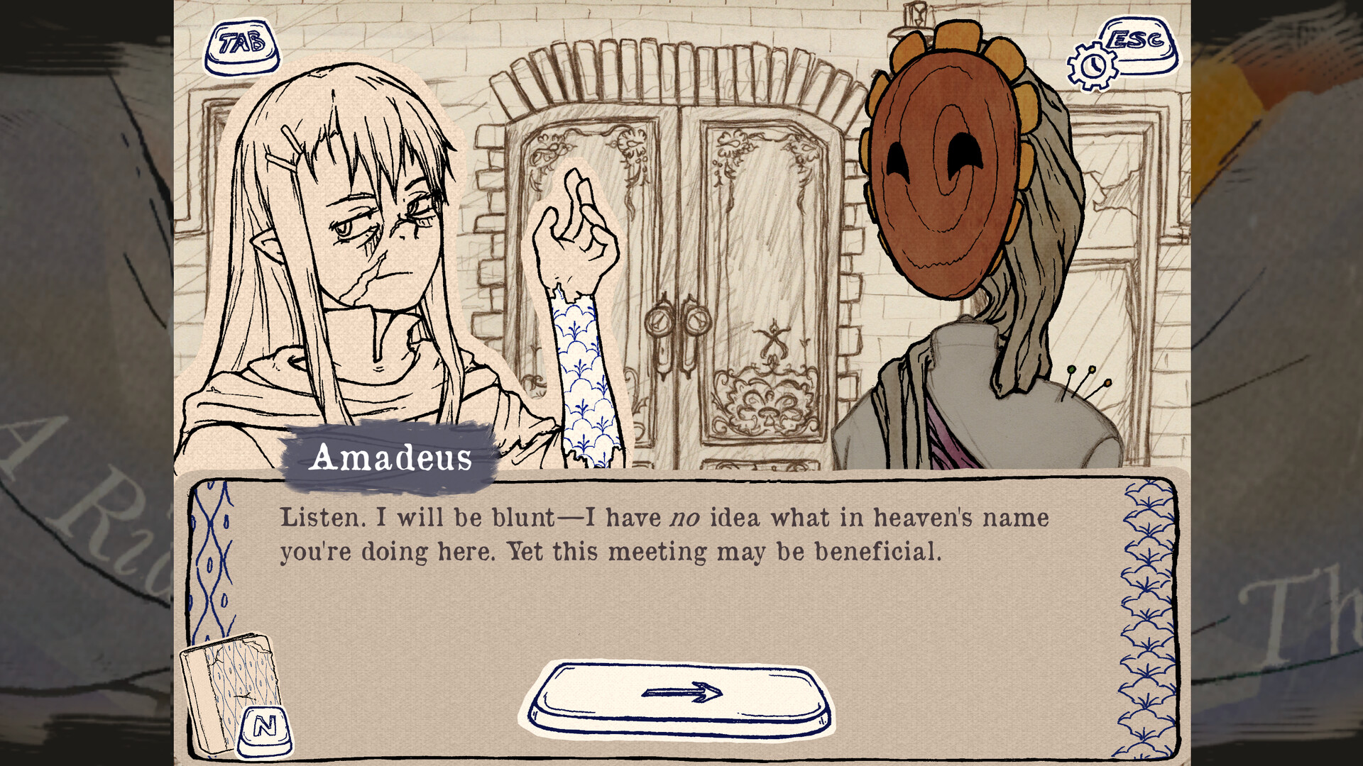 Amadeus: A Riddle for Thee ~ Episode 1 ~ Waltz Screenshot 0
