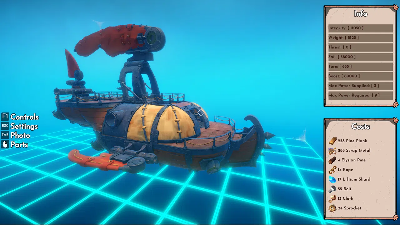Echoes of Elysium: Airship Builder Screenshot 1
