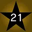 Level 21 Gold icon