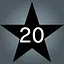 Level 20 Silver icon