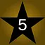 Level 5 Gold icon