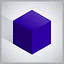 Purple cube icon