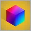 Rainbow cube (medium) icon