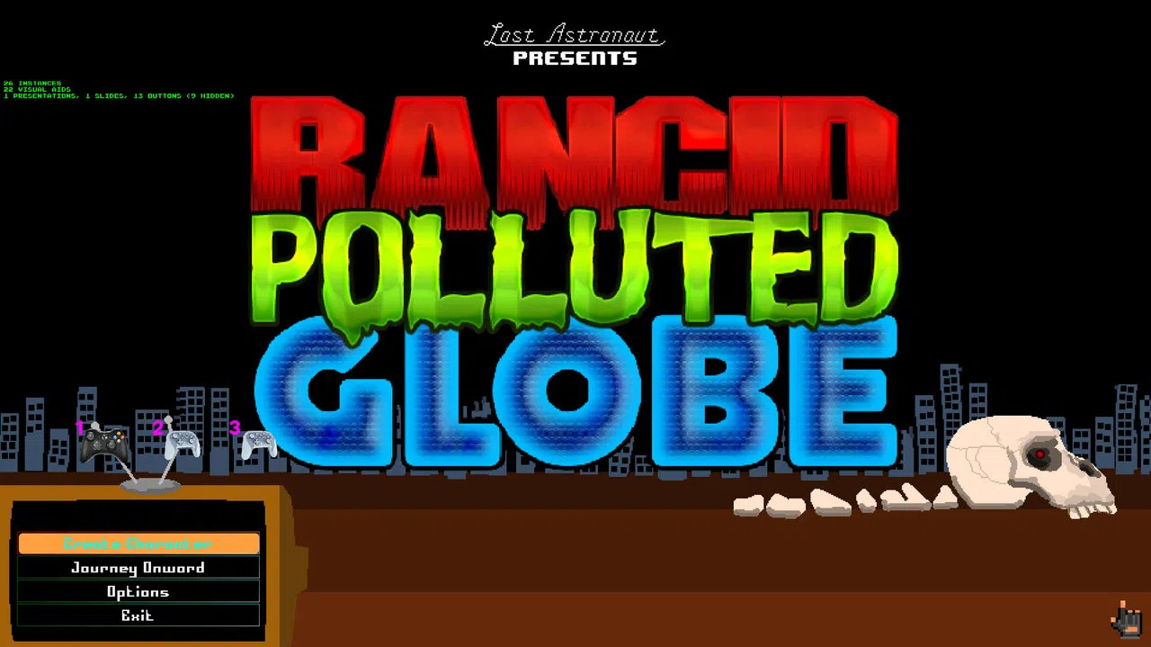 RPG1: Rancid Polluted Globe - Radioactive Plastic Wasteland Screenshot 0