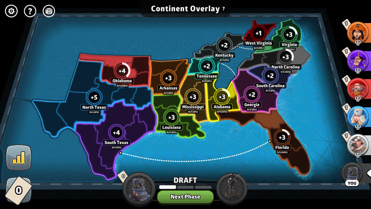 RISK: Global Domination - USA Advanced Map Pack Screenshot 1
