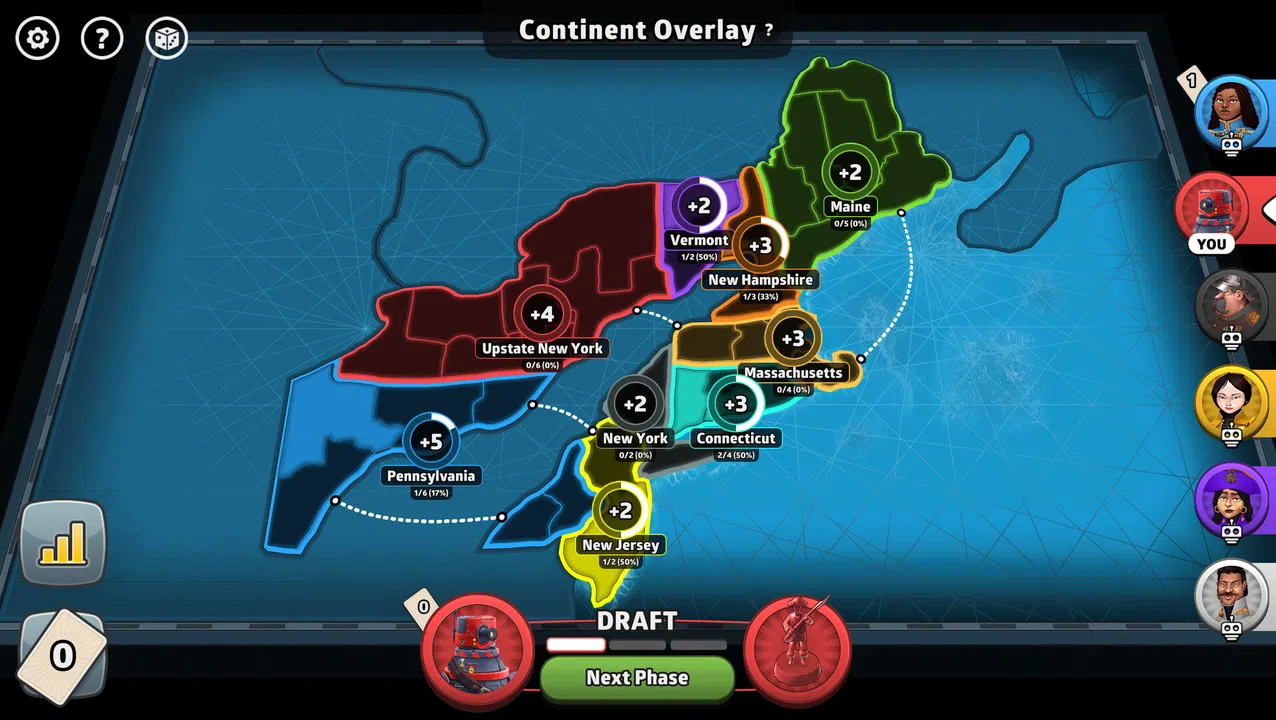 RISK: Global Domination - USA Advanced Map Pack Screenshot 3