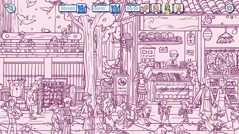 Hidden Cats in Tokyo Demo Screenshot 2
