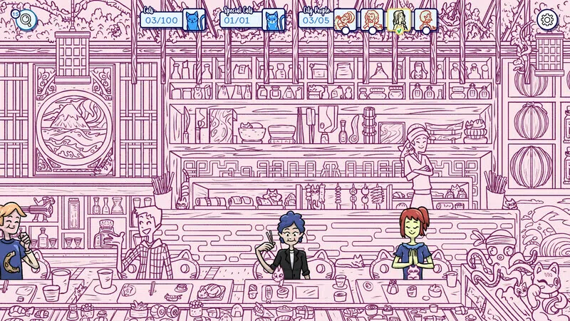 Hidden Cats in Tokyo Demo Screenshot 1