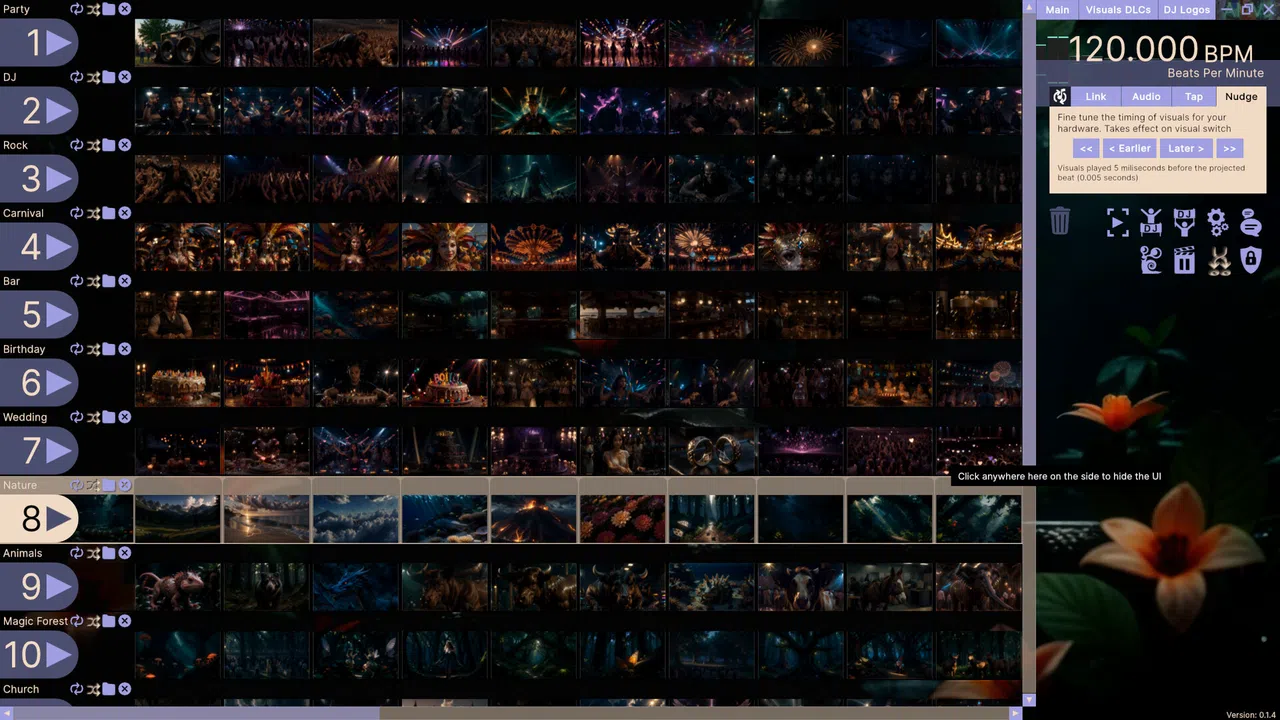 AI-VJ - Real 1 Visuals Screenshot 1