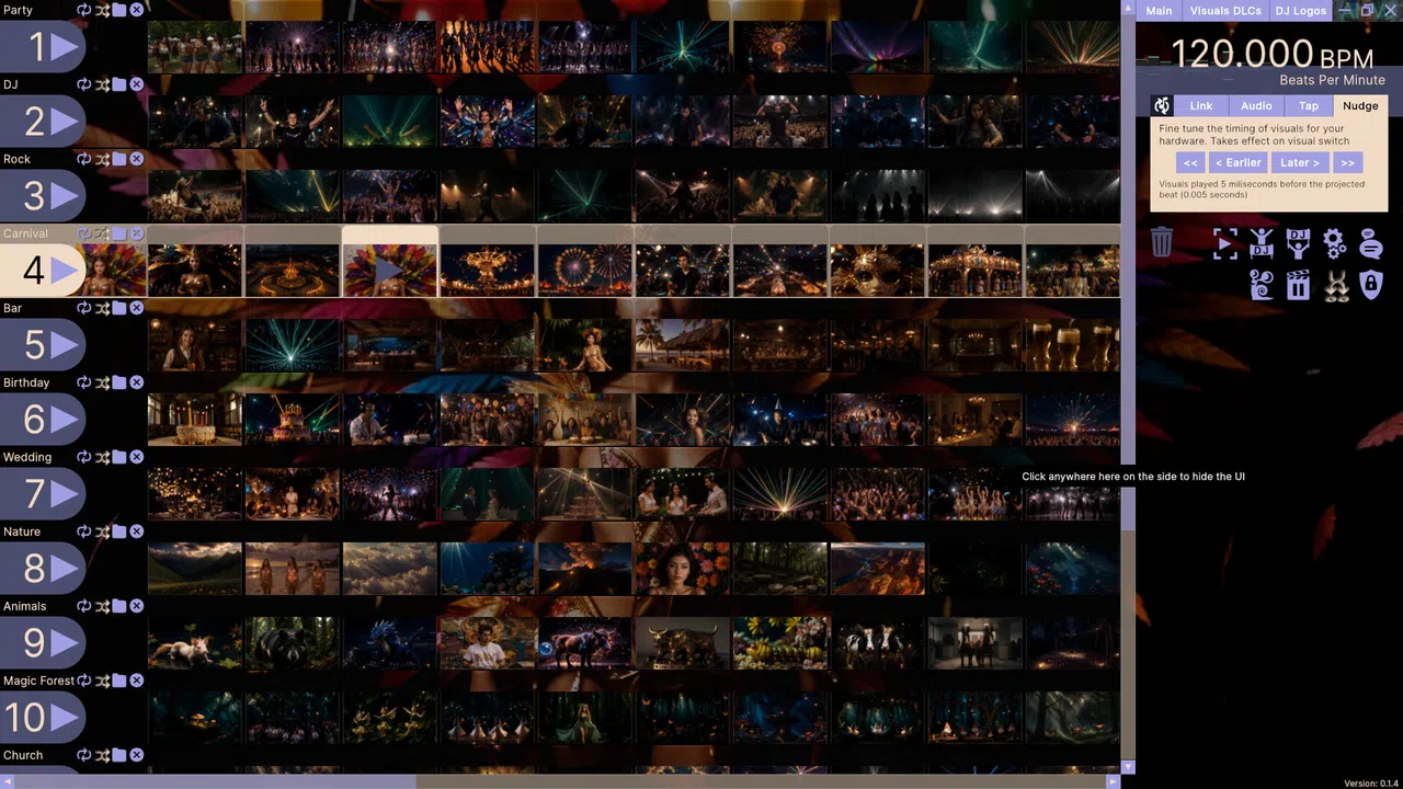 AI-VJ - Real 2 Visuals Screenshot 1