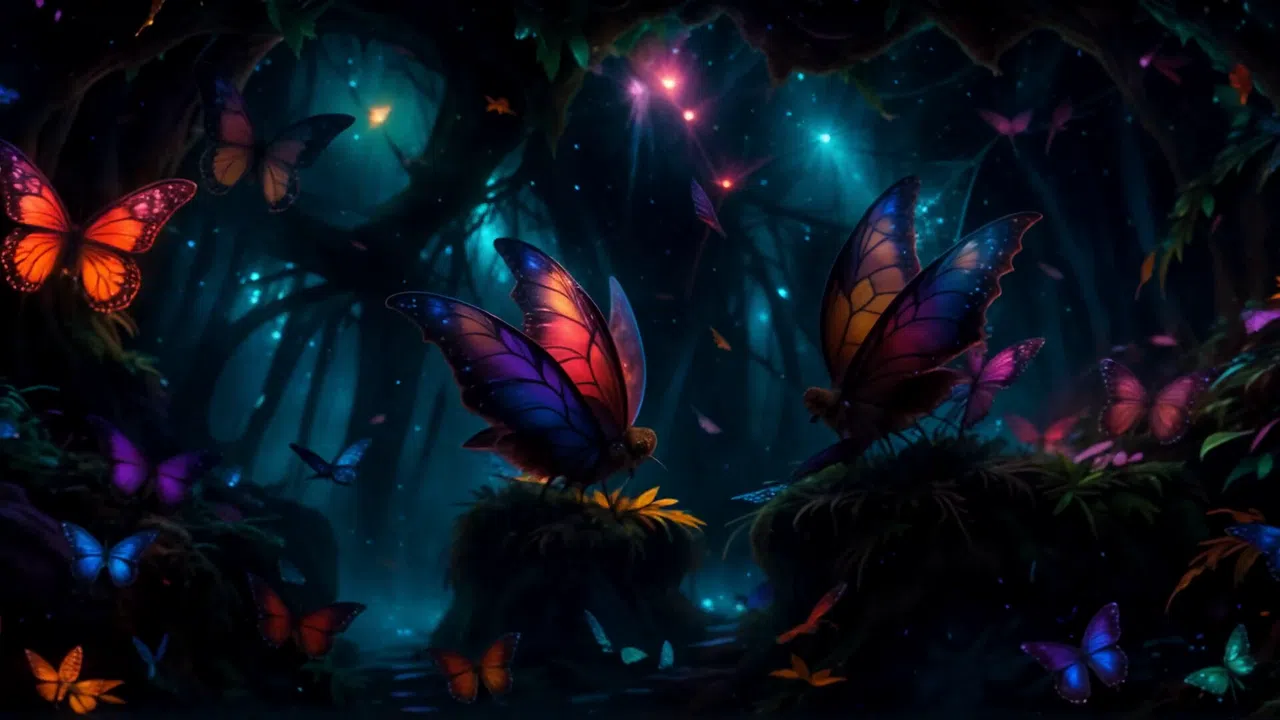AI-VJ - Magic Forest 2 Visuals Screenshot 2