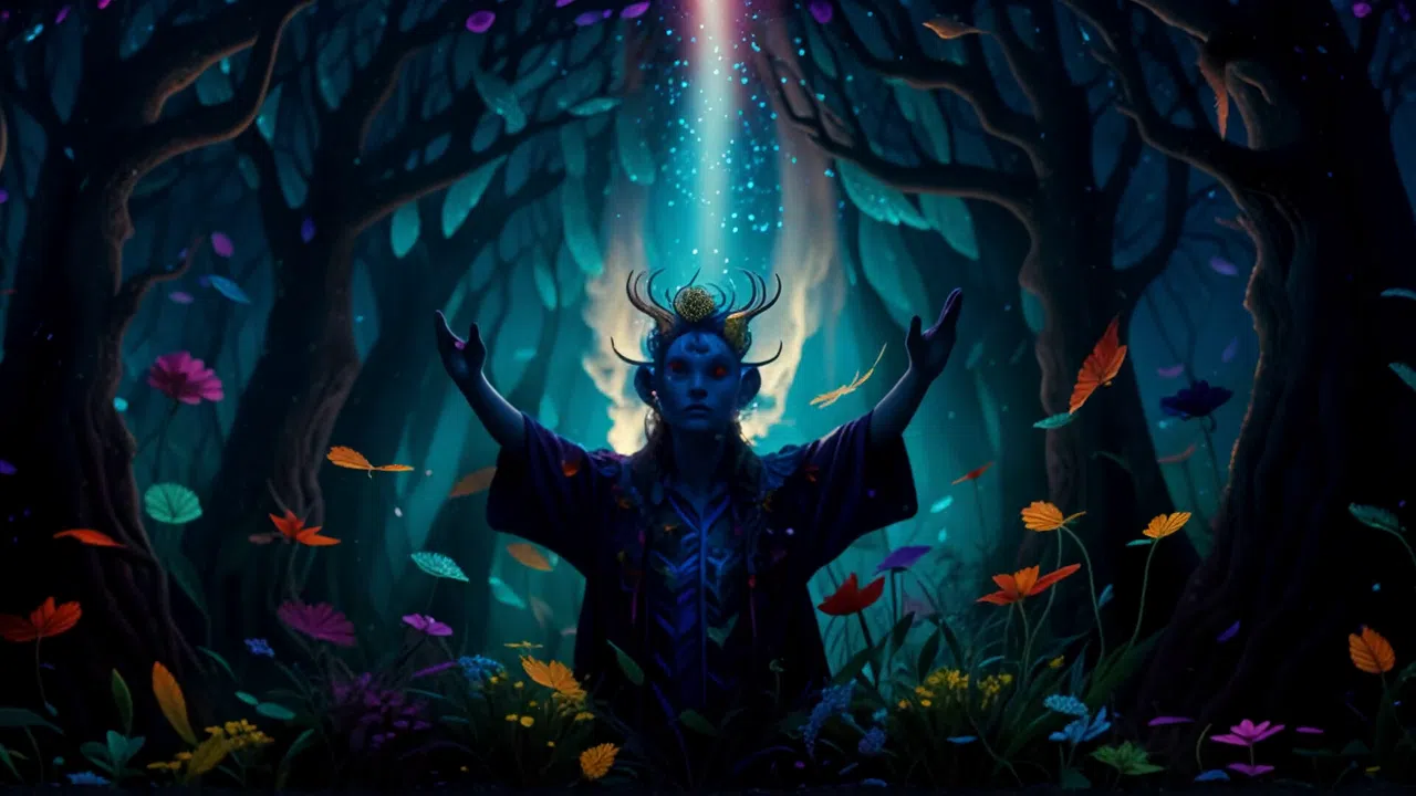 AI-VJ - Magic Forest 2 Visuals Screenshot 7