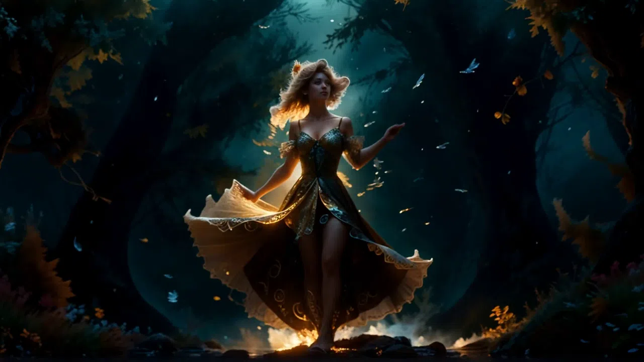 AI-VJ - Magic Forest 2 Visuals Screenshot 0