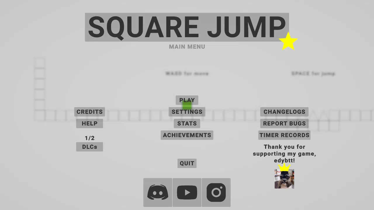 Square Jump - Sponsor Screenshot 0