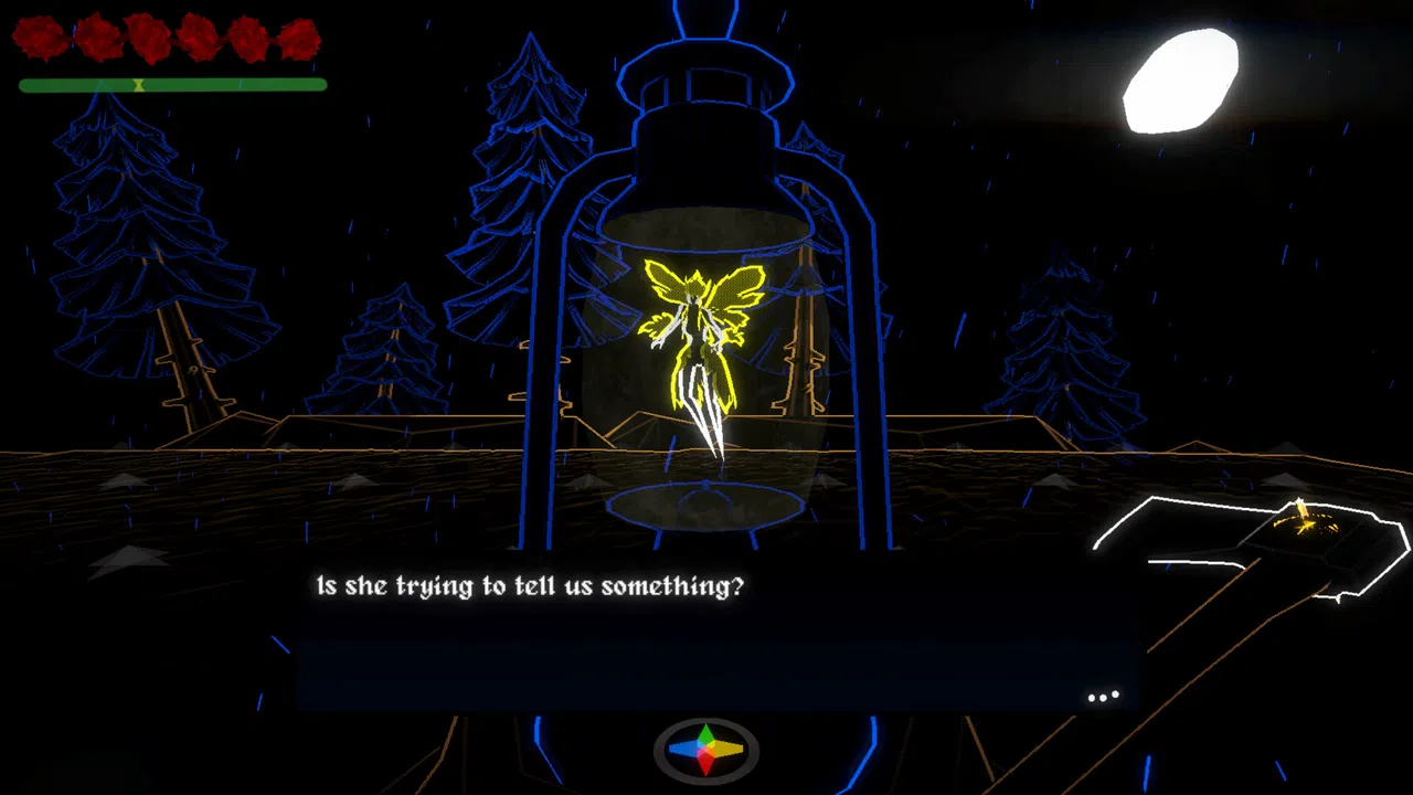 Does The Moon Dream - Rainy Town Screenshot 4