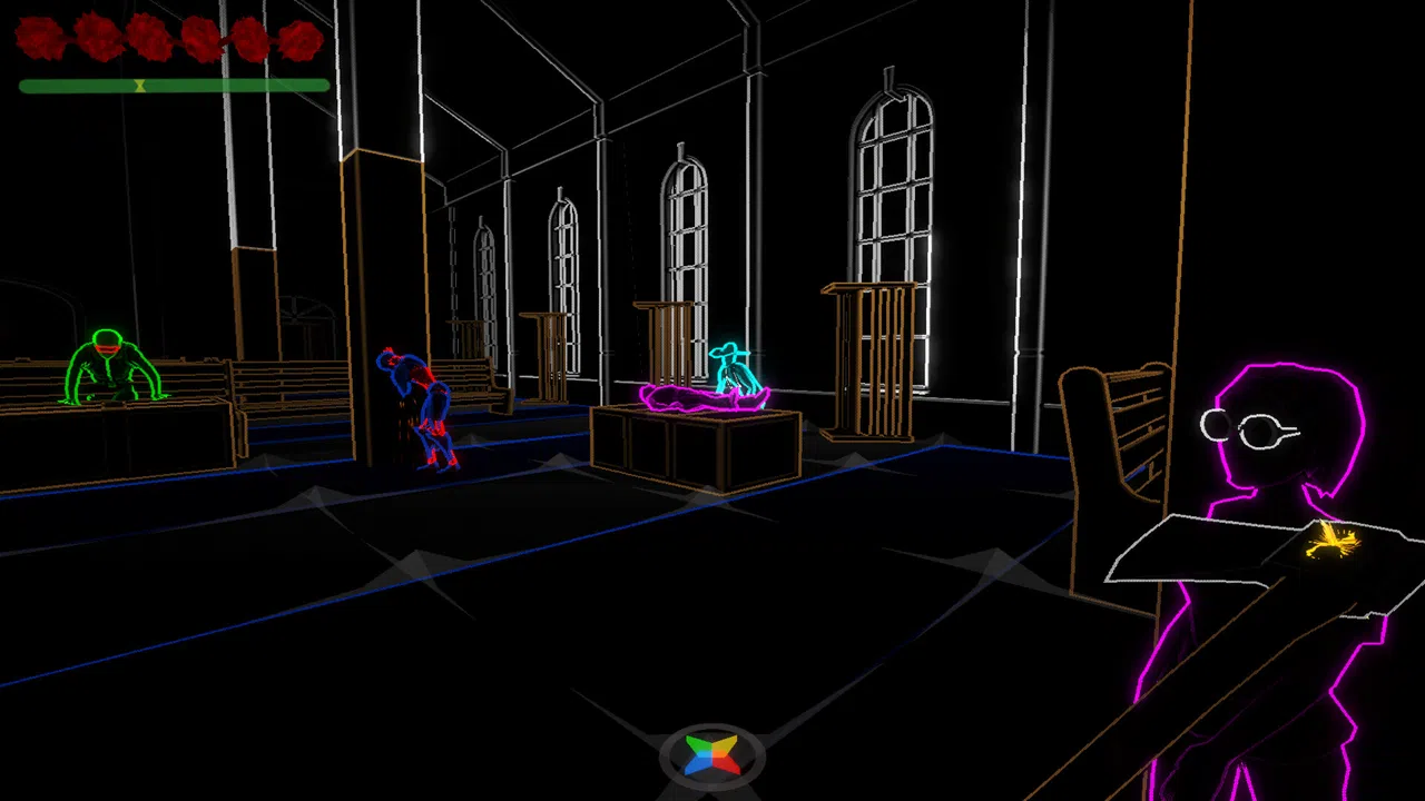Does The Moon Dream - Rainy Town Screenshot 6