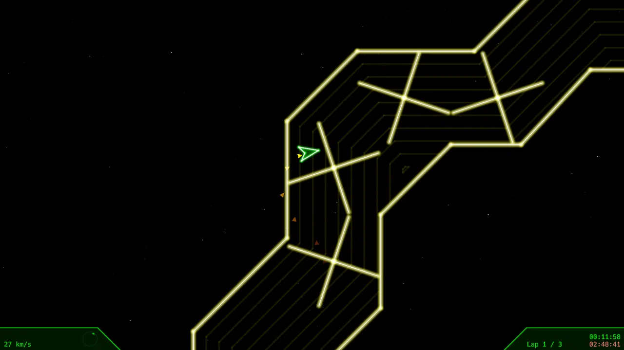 Cosmic Racer Screenshot 2