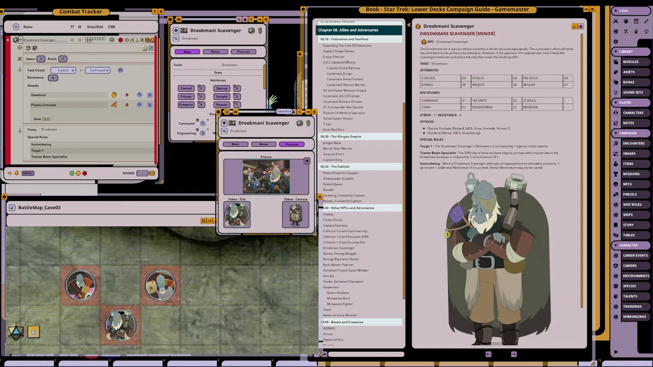 Fantasy Grounds - Star Trek Adventures: Star Trek Lower Decks Campaign Guide Screenshot 3