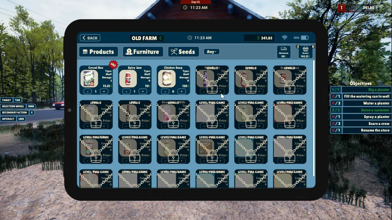 Farmer's Shop Simulator Demo Screenshot 0