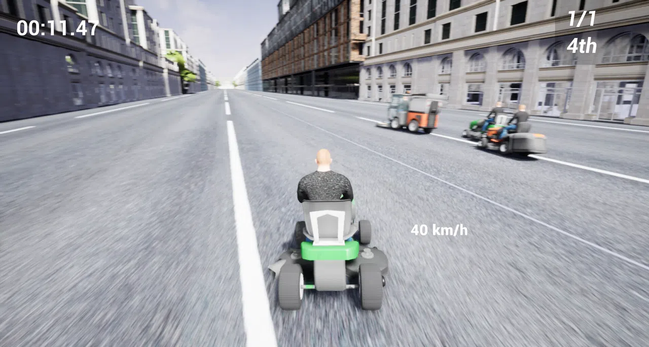 Lawnmower Game Racing 2: Drunken Screenshot 3