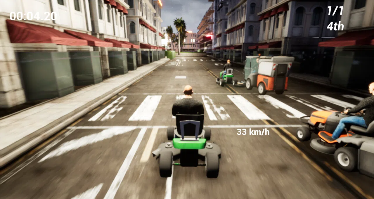 Lawnmower Game Racing 2: Drunken Screenshot 4