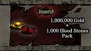 Downfall - 1,000,000 Gold + 1,000 Blood Stones Pack Screenshot 0