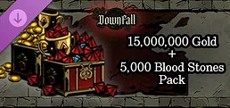 Downfall - 15,000,000 Gold + 5,000 Blood Stones Pack