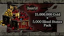 Downfall - 15,000,000 Gold + 5,000 Blood Stones Pack Screenshot 0