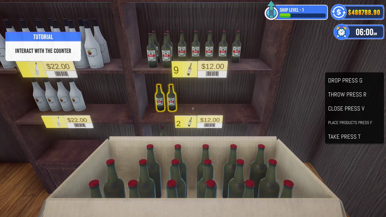 Liquor And Wine Shop Simulator - Store Simulator Screenshot 4
