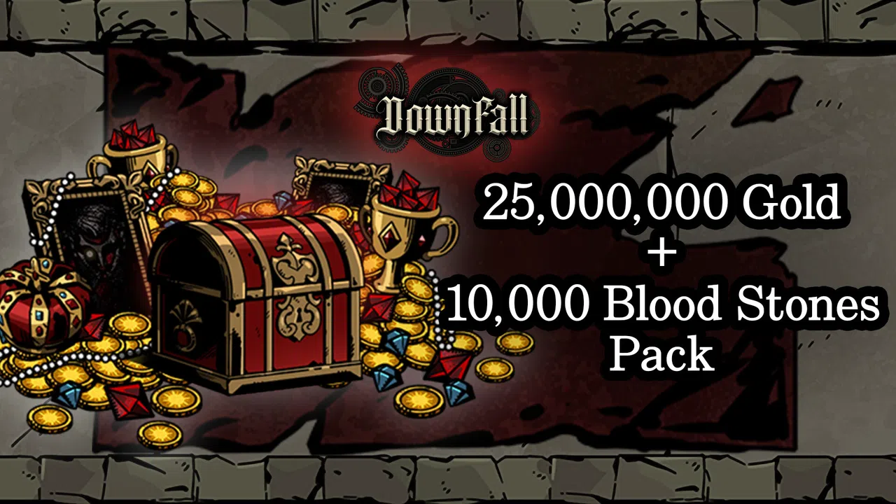 Downfall - 25,000,000 Gold + 10,000 Blood Stones Pack Screenshot 0
