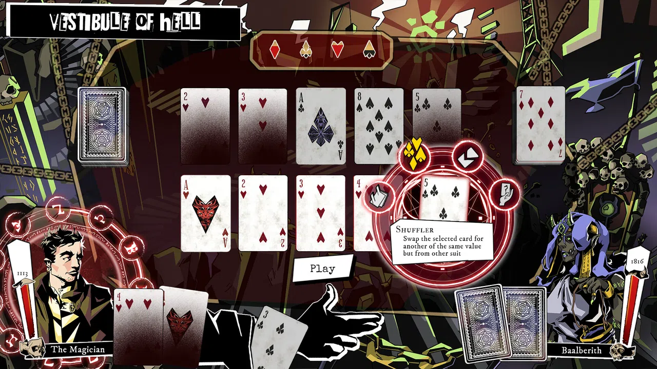 Hell Hold'em Screenshot 1