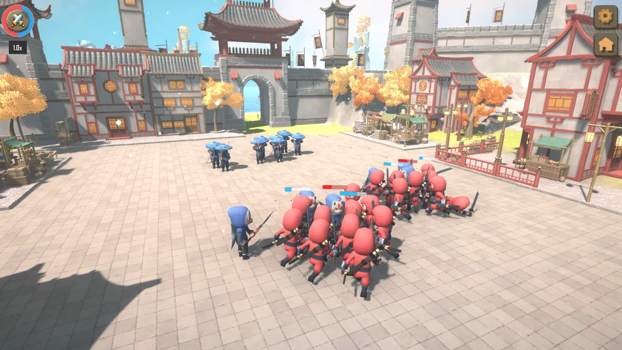 Ninja Wars: Battle Simulator Screenshot 4