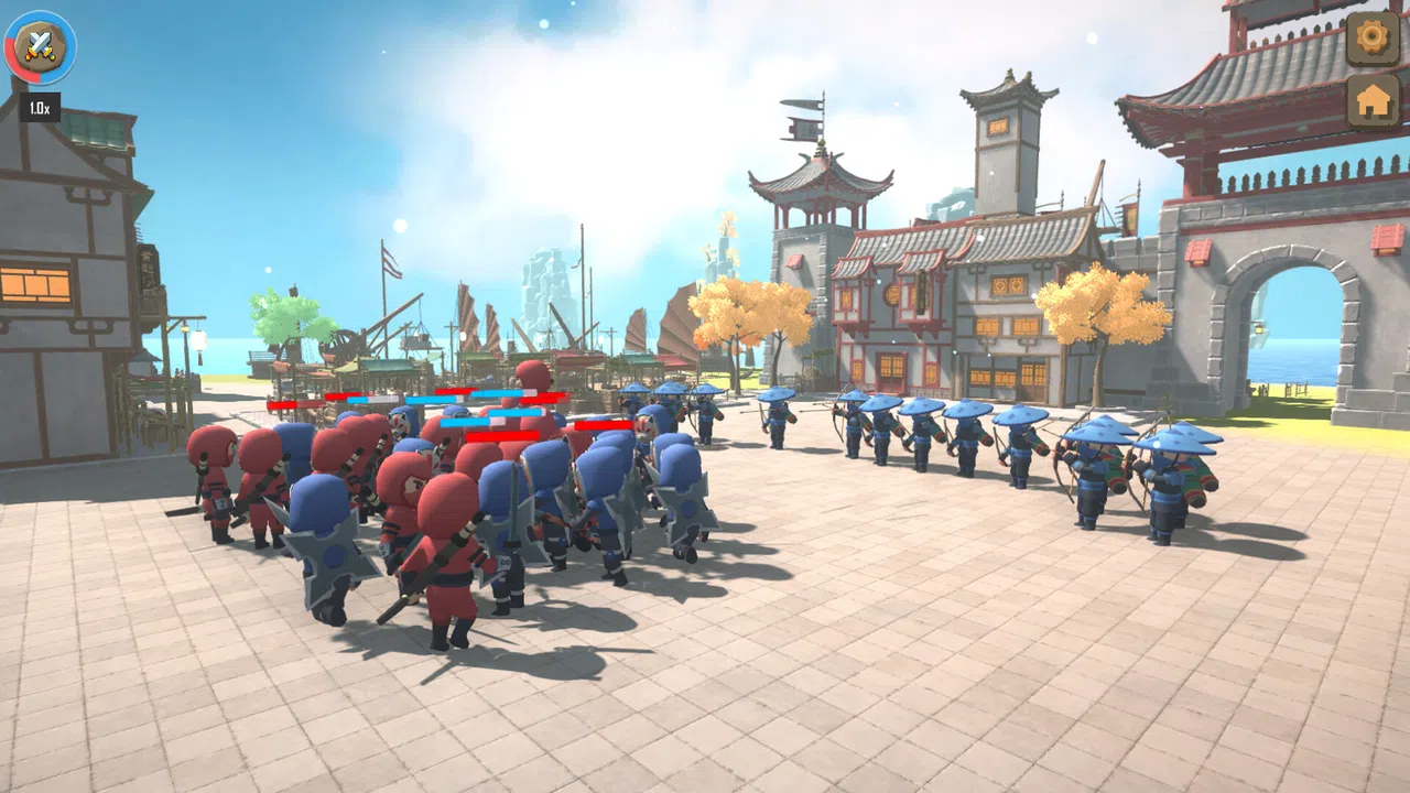 Ninja Wars: Battle Simulator Screenshot 5