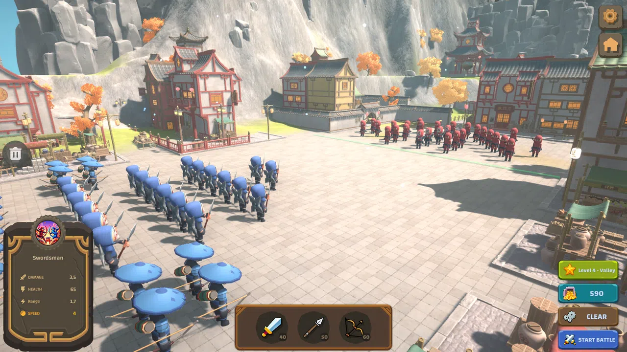 Ninja Wars: Battle Simulator Screenshot 3