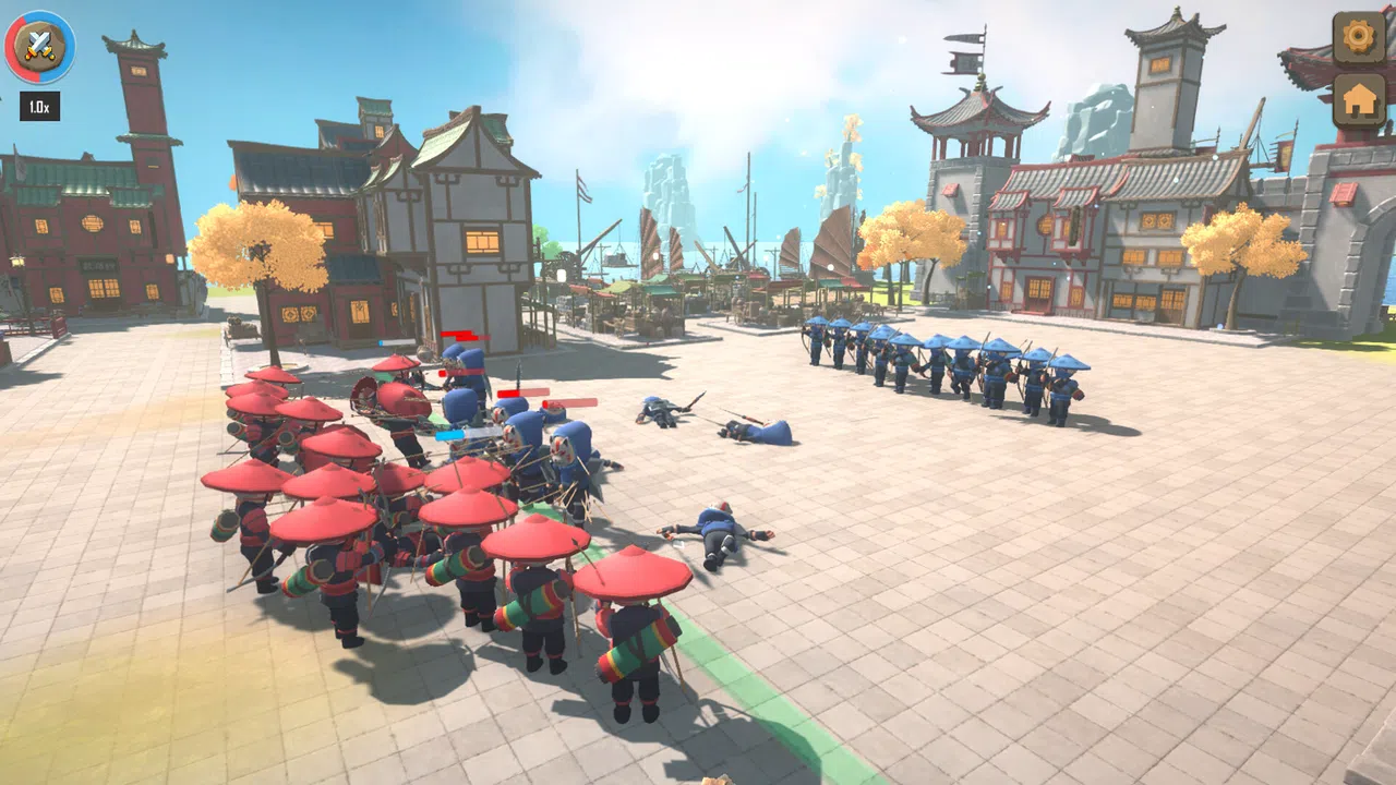 Ninja Wars: Battle Simulator Screenshot 2