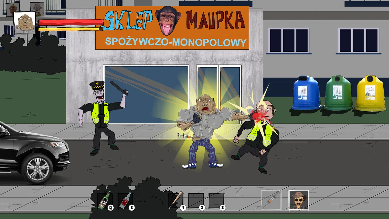 Blok Ekipa: Alkoholipsa Demo Screenshot 0